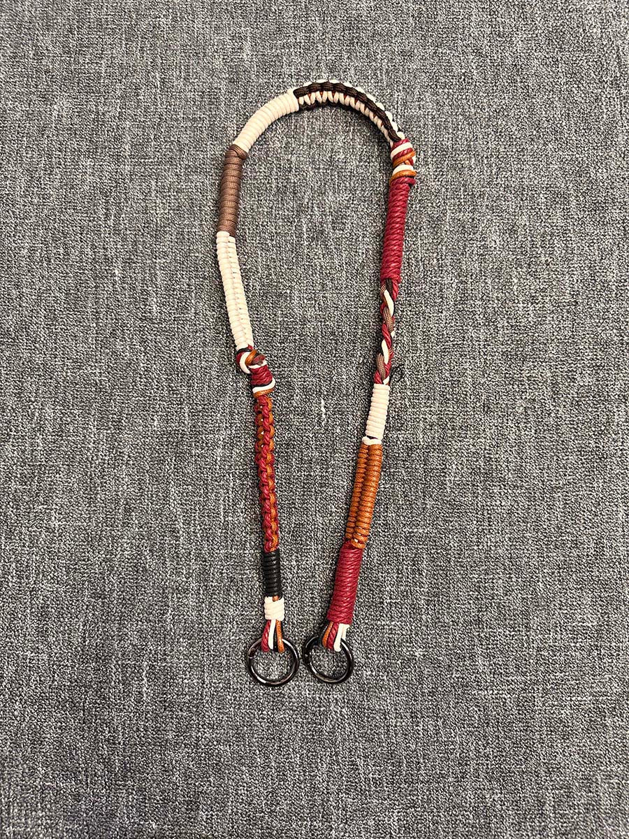 Sadona 25" Multi Earthone Colored Paracord Strap