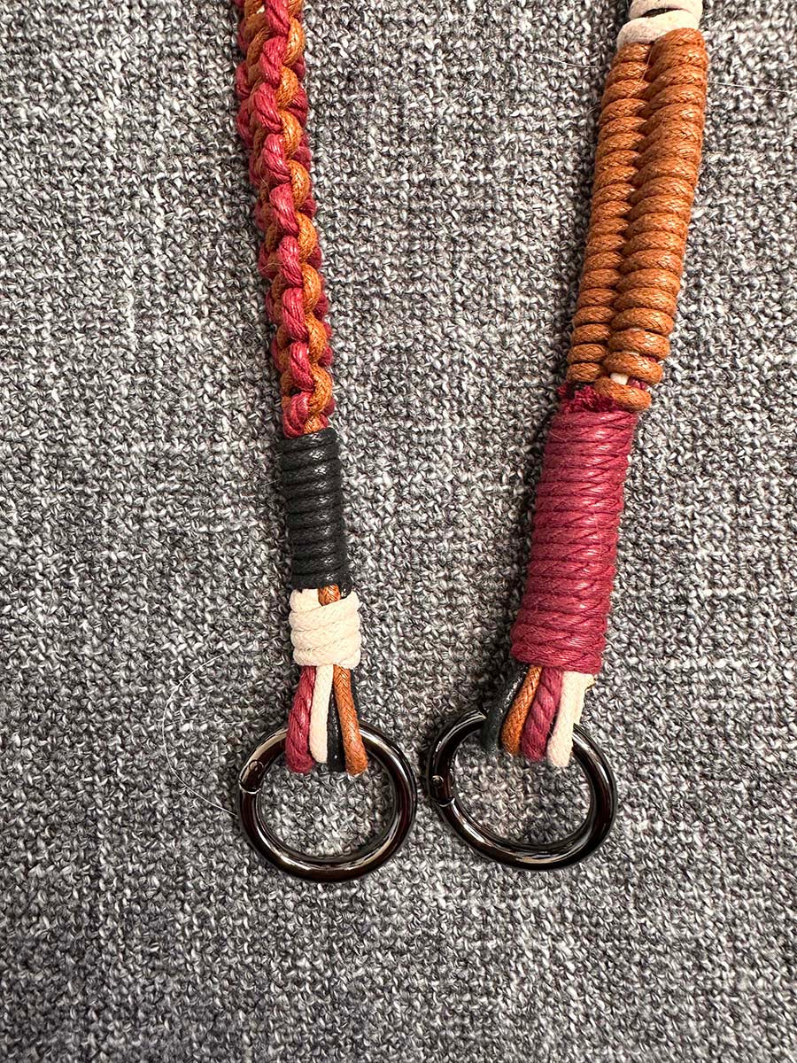 Sadona 25" Multi Earthone Colored Paracord Strap