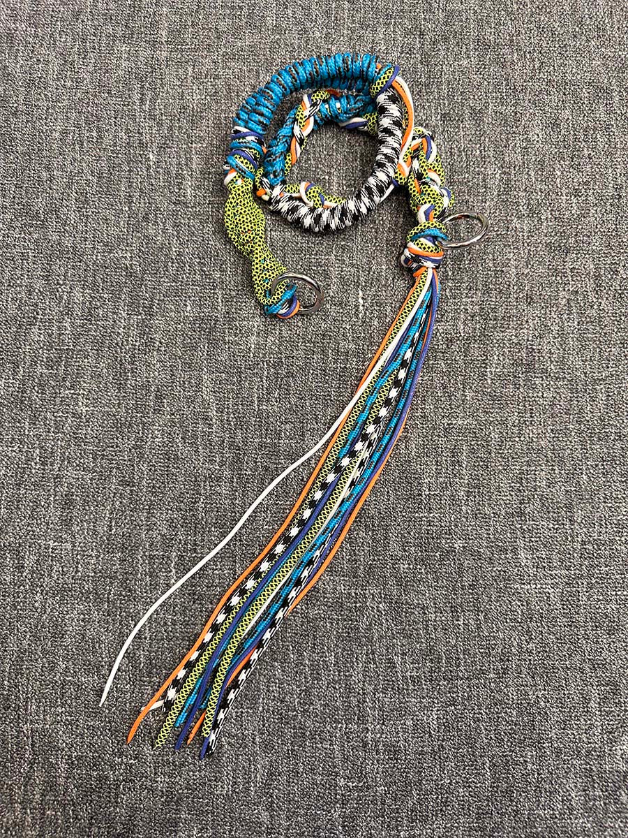 La Grande 36" Multi Colored Paracord Strap