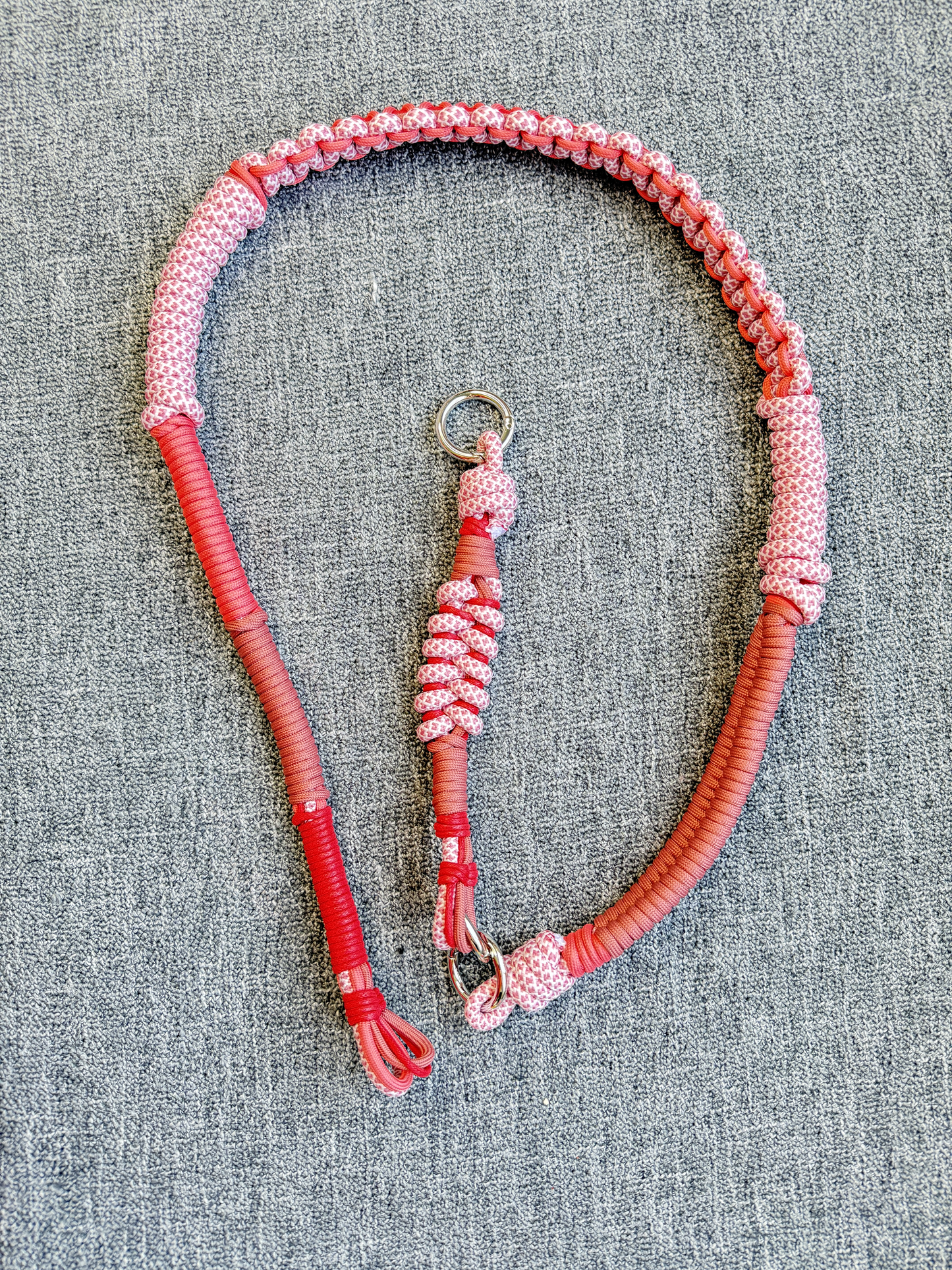 Barbados Two Piece Paracord Strap/ Wristlet Combination 51", (42" or 10")
