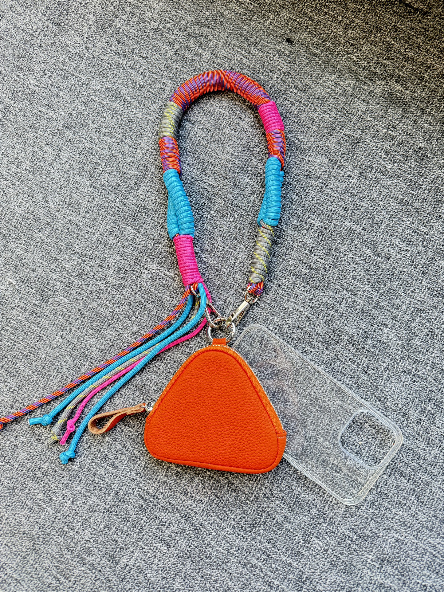 Coachella Indie 22" Multi Colored Bright Paracord Strap