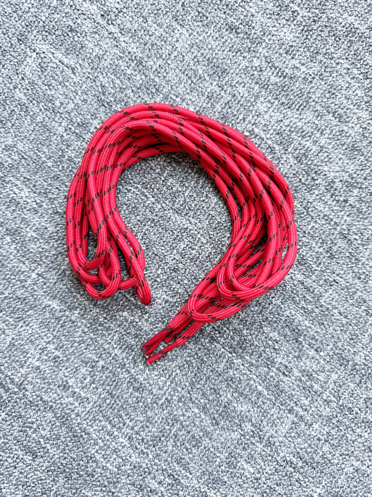 Paracord Shoe Lace Set - Red 72"