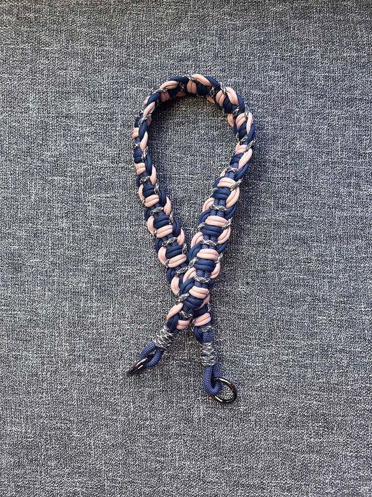 Montclaire Navy and Pink 36" Multi Colored Paracord Strap