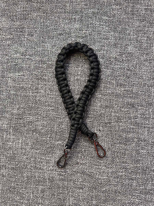 Peak Performance 20" Strap in Braided Solid Paracord (Black)
