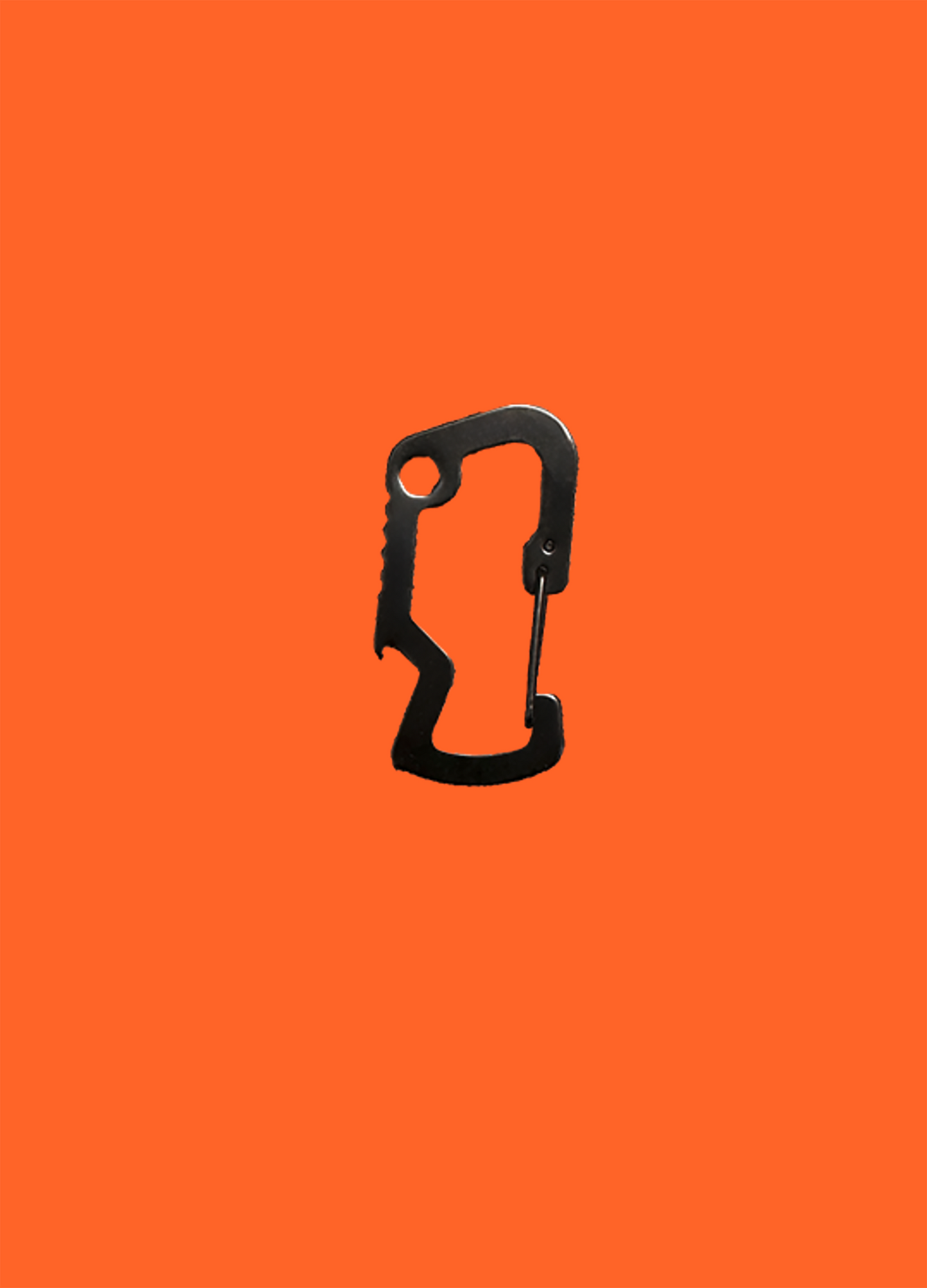 Carabiner Clip With Bottle Opener